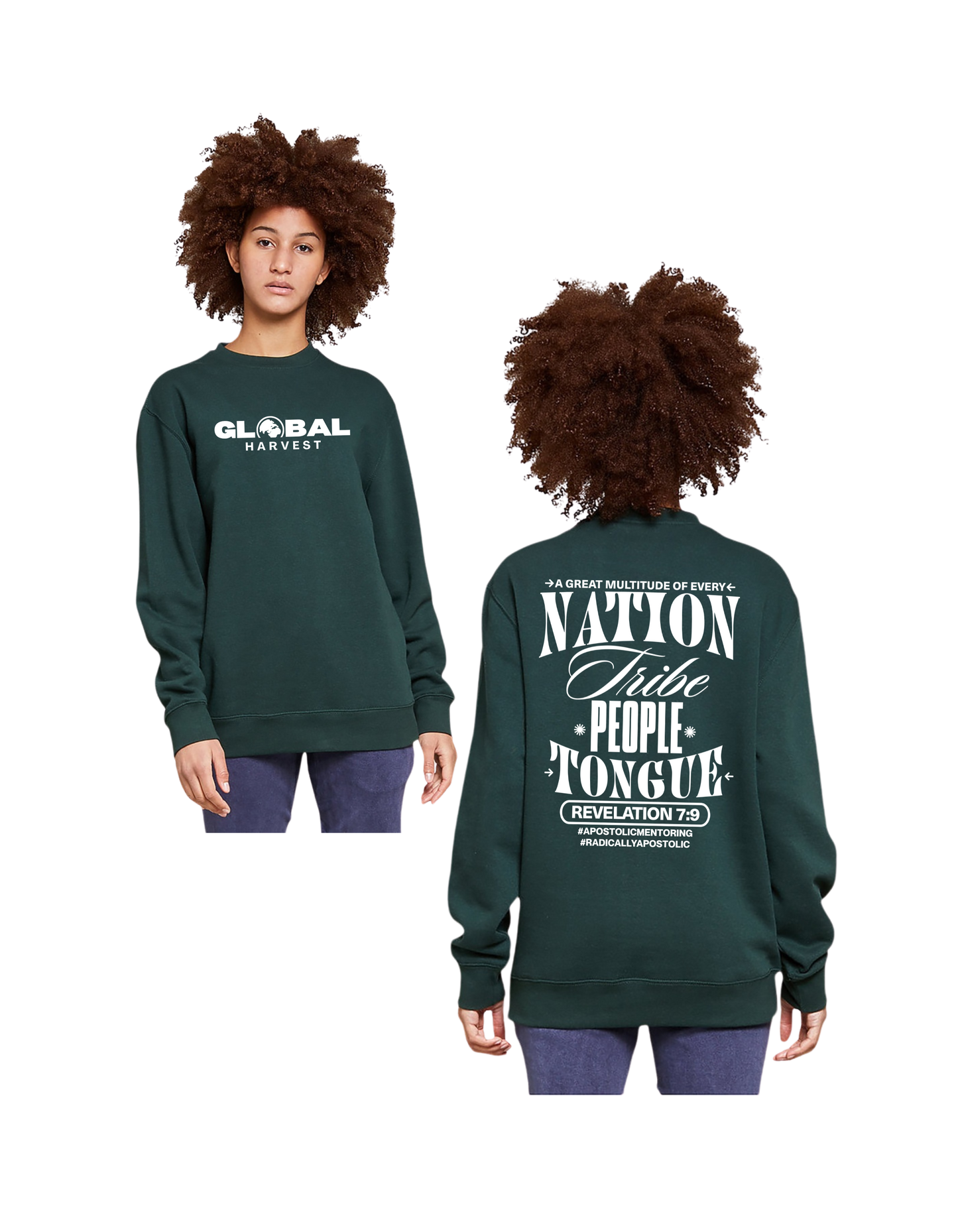 Global Harvest Crewneck Sweatshirt - ENGLISH