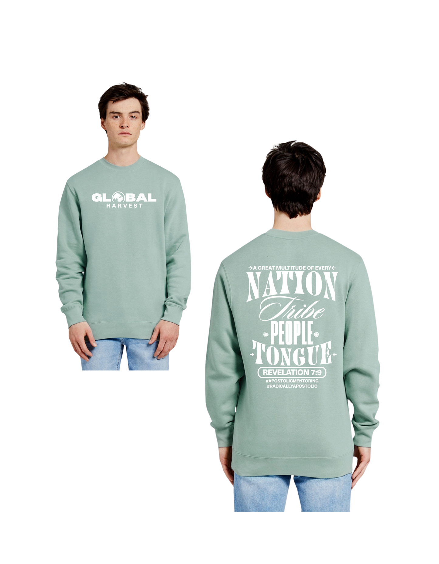 Global Harvest Crewneck Sweatshirt - ENGLISH